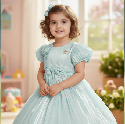 বেবি বার্বি ড্রেস 6-7 Code:013