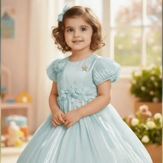 বেবি বার্বি ড্রেস 6-7 Code:013